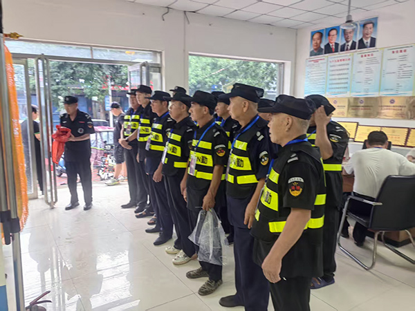 鴻旭保安風(fēng)采